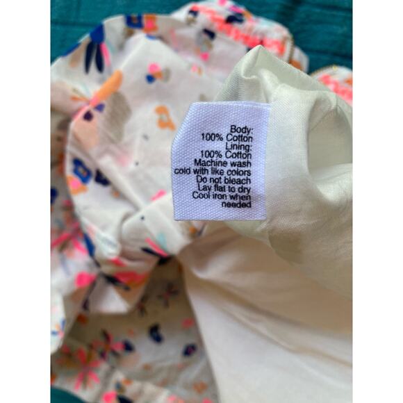 EGG Dress Abstract Print Cotton Sundress ~ Sz 12 Months ~ So Sweet! - Picture 4 of 6